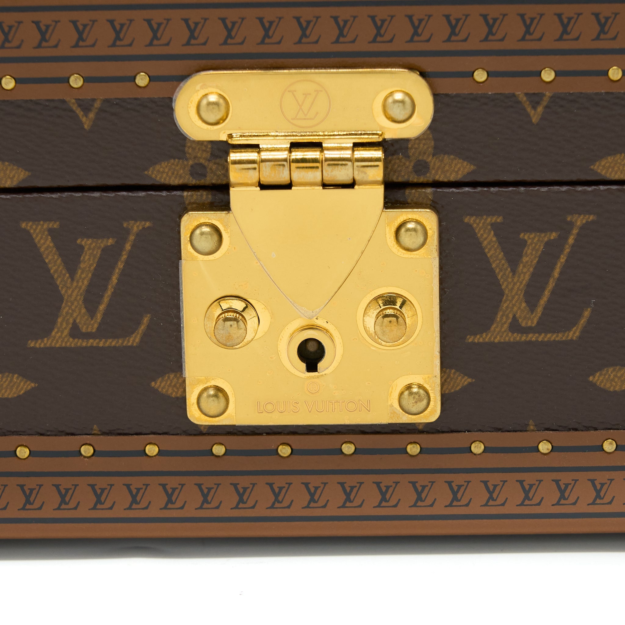 LOUIS VUITTON COFFRET TRESOR 20 MONOGRAM CANVAS GHW