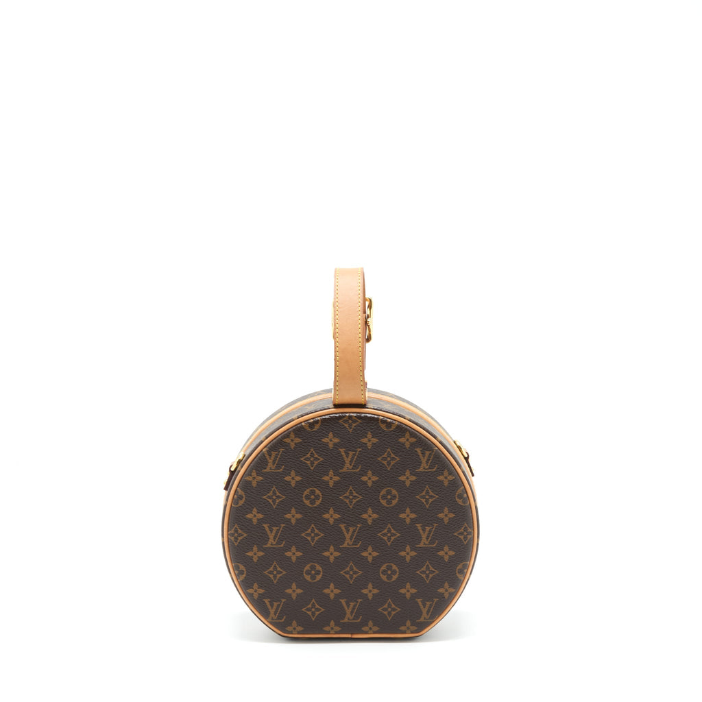 LOUIS VUITTON PETITE BOITE CHAPEAU MONOGRAM CANVAS GHW