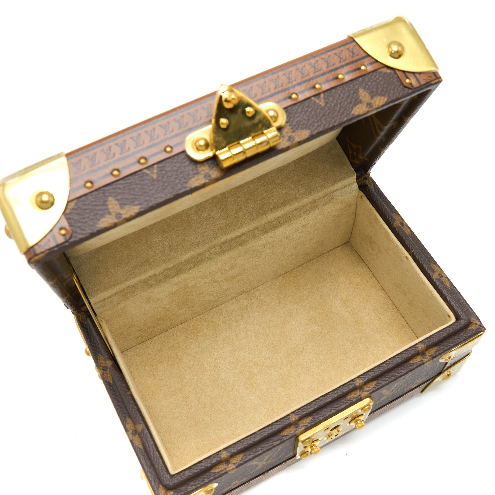 LOUIS VUITTON COFFRET TRESOR 20 MONOGRAM CANVAS GHW