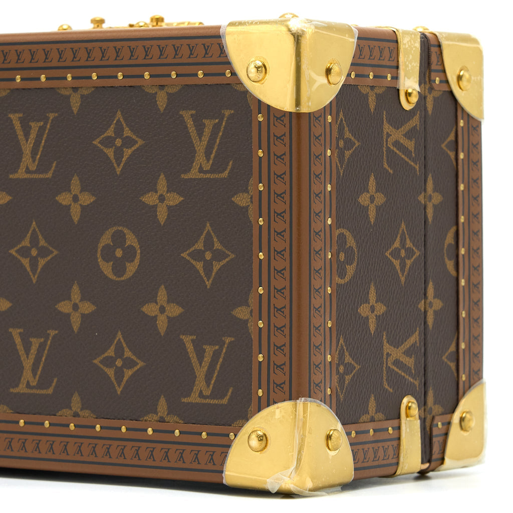 LOUIS VUITTON COFFRET TRESOR 24 MONOGRAM CANVAS GHW