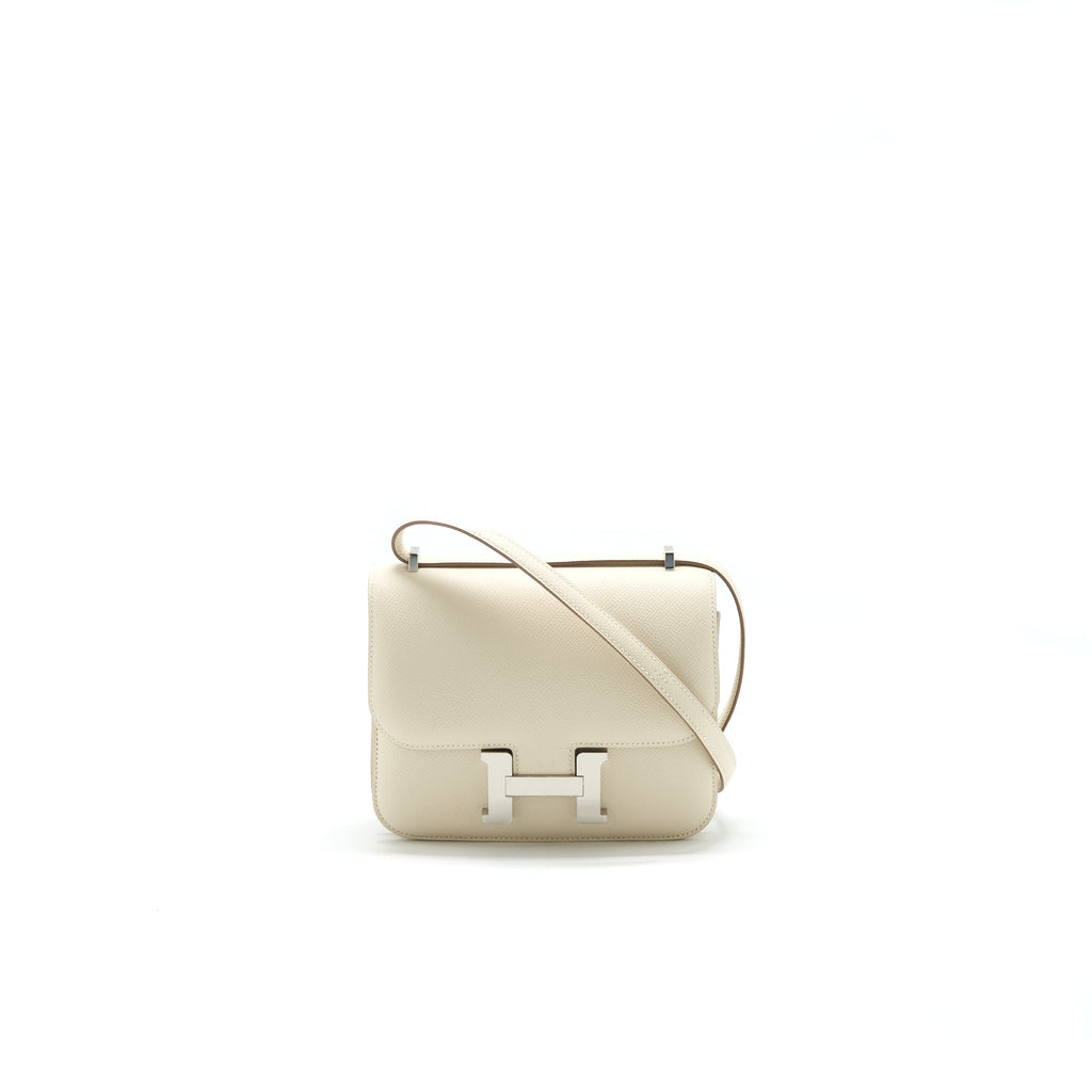 HERMES CONSTANCE MINI CRAIE SHW EPSOM LEATHER