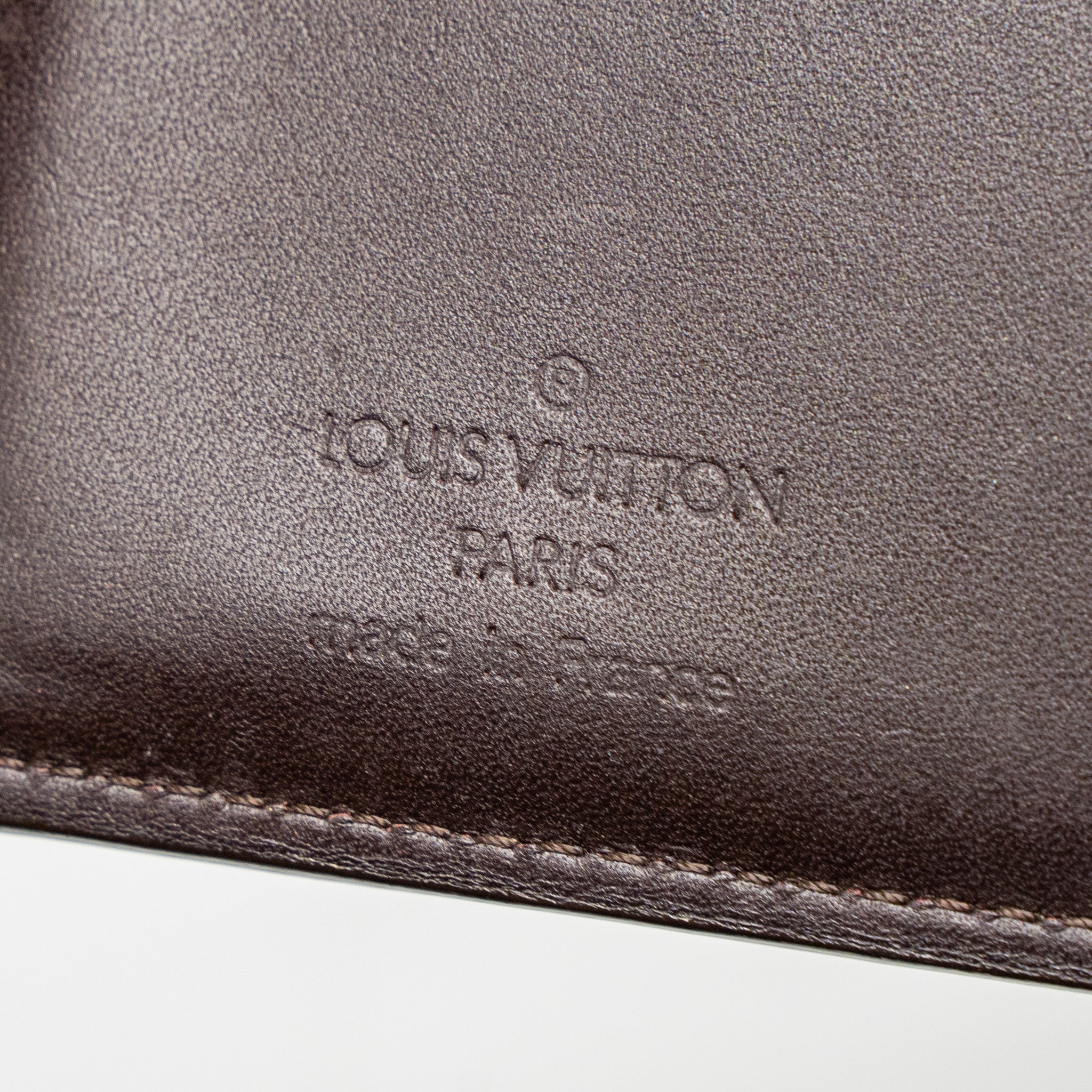 LOUIS VUITTON PORTEFEUILLE VIENNOIS PURSE WALLET MONOGRAM VERNIS AMARANTE GHW