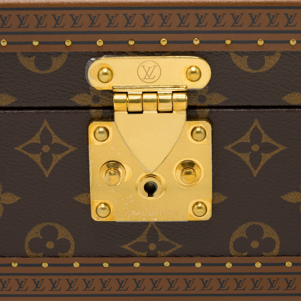 LOUIS VUITTON COFFRET TRESOR 24 MONOGRAM CANVAS GHW