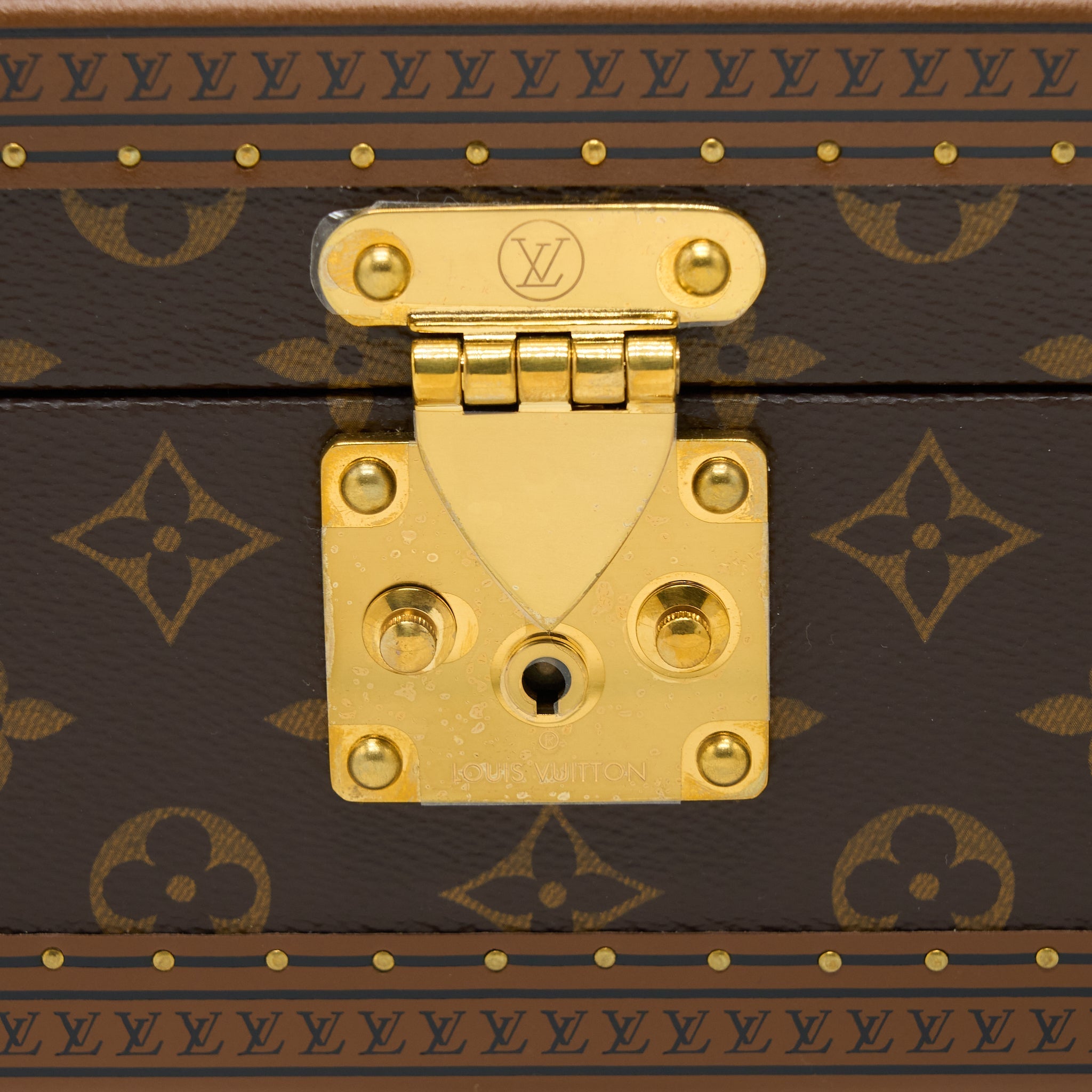 LOUIS VUITTON COFFRET TRESOR 24 MONOGRAM CANVAS GHW