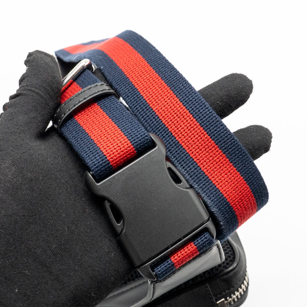 GUCCI BELT/WAIST BAG GG SUPREME CANVAS BLACK/MULTICOLOUR SHW