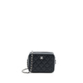 CHANEL MINI CAMERA CASE CAVIAR BLACK SHW