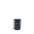 CHANEL VERTICAL CLUTCH WITH CHAIN LAMBSKIN BLACK LGHW