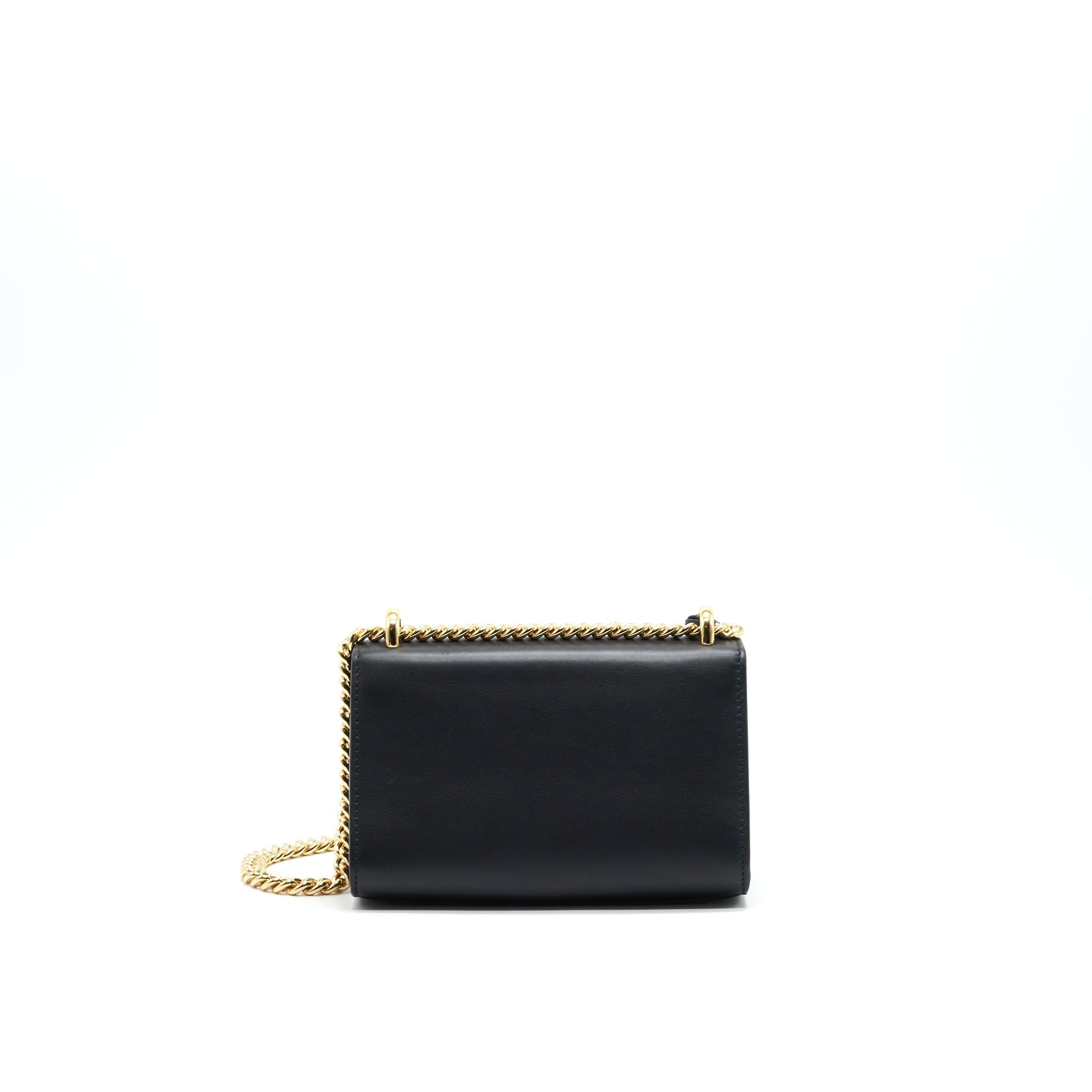GUCCI LIMITED EDITION PADLOCK CHAIN BAG BLACK