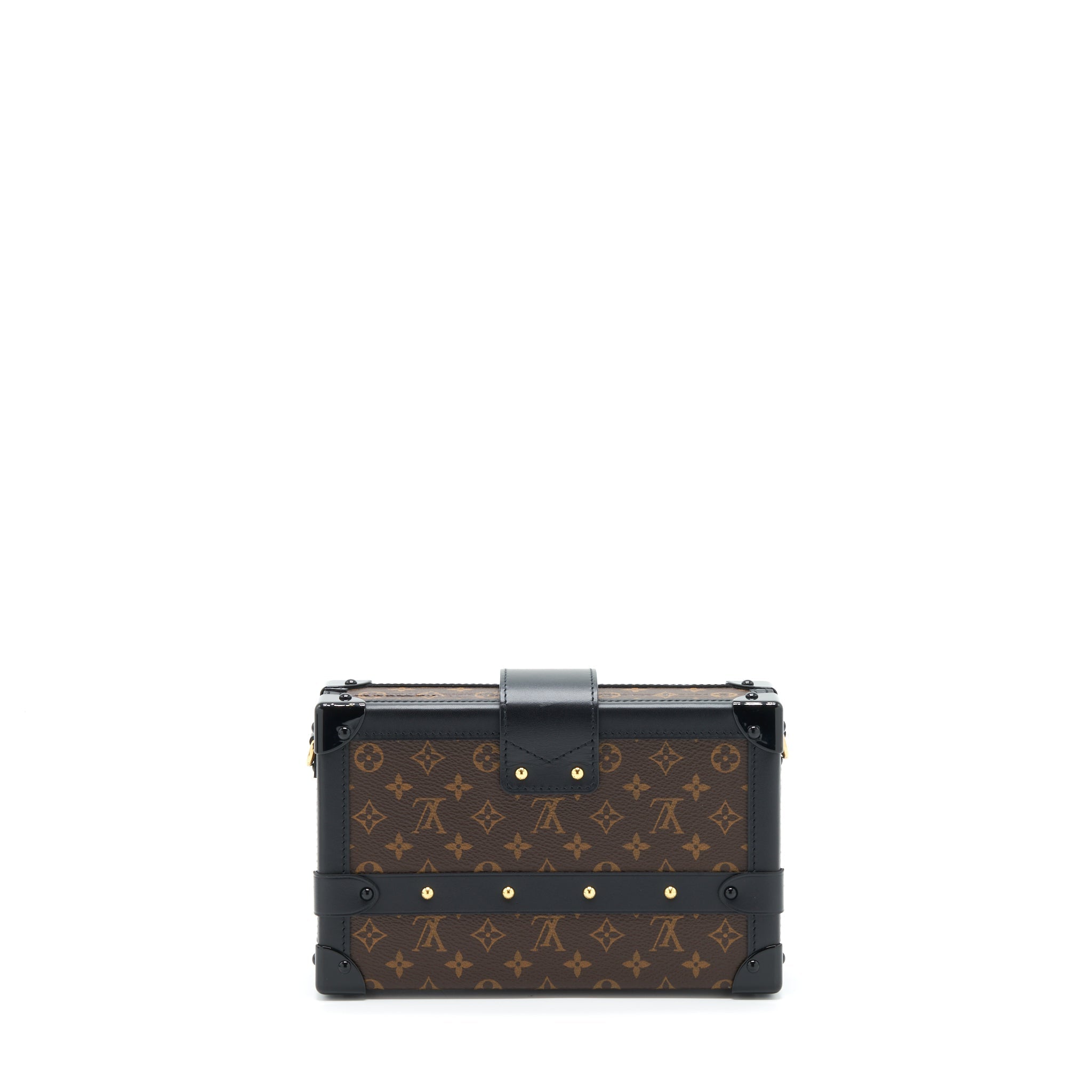 LOUIS VUITTON PETITE MALLE MONOGRAM CANVAS AND LEATHER GHW