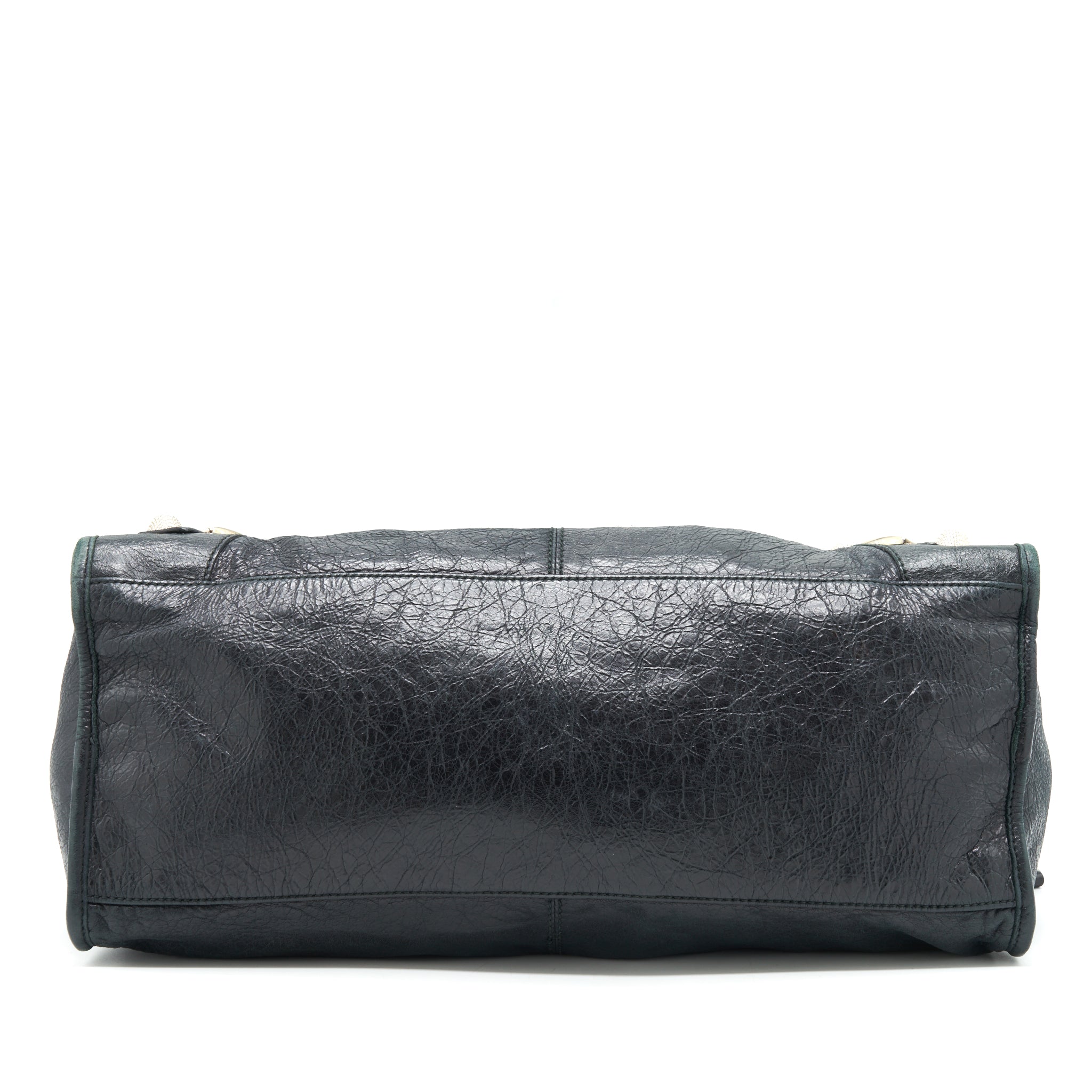 BALENCIAGA GIANT CITY BAG NAVY SHW
