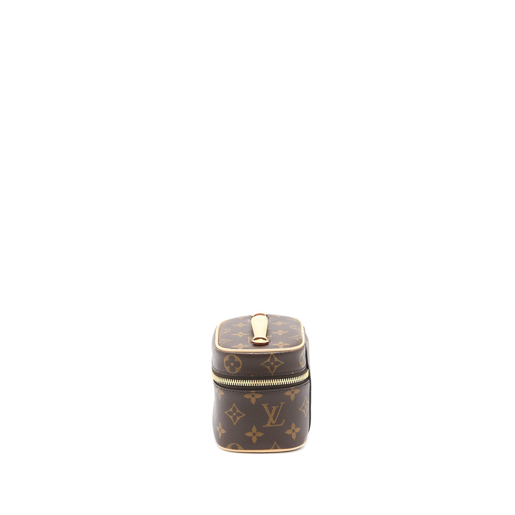 LOUIS VUITTON NICE NANO MONOGRAM CANVAS GHW