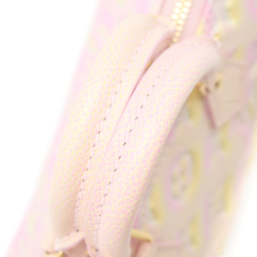 LOUIS VUITTON NANO SPEEDY MONOGRAM EMPREINTE MULTICOLOUR GHW
