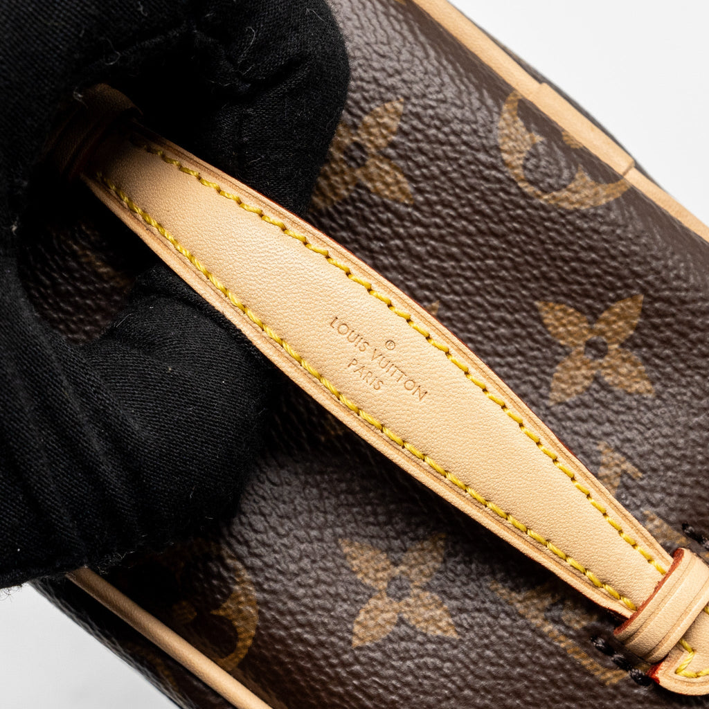 LOUIS VUITTON NICE NANO MONOGRAM CANVAS GHW