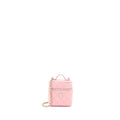 CHANEL MINI TOP HANDLE VANITY CASE CAVIAR PINK LGHW