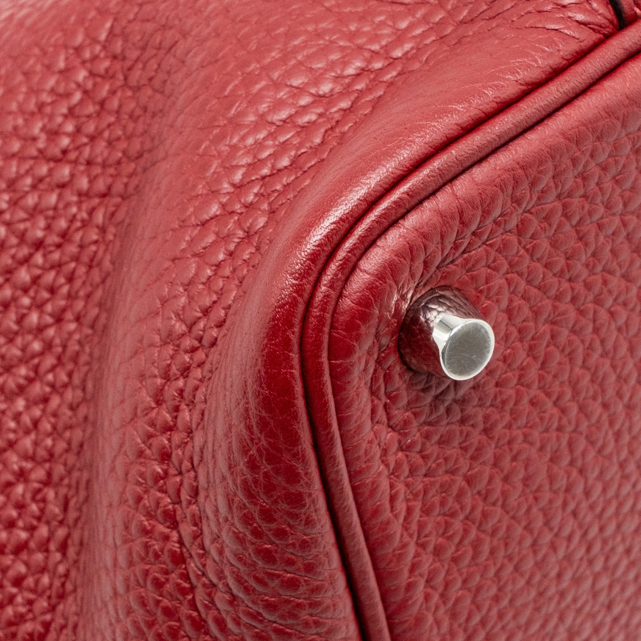 HERMES PICOTIN 18 LOCK BAG CLEMENCE K1 ROUGE GRENAT SHW