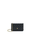 CHANEL CLASSIC WALLET ON CHAIN CAVIAR BLACK GHW (MICROCHIP)