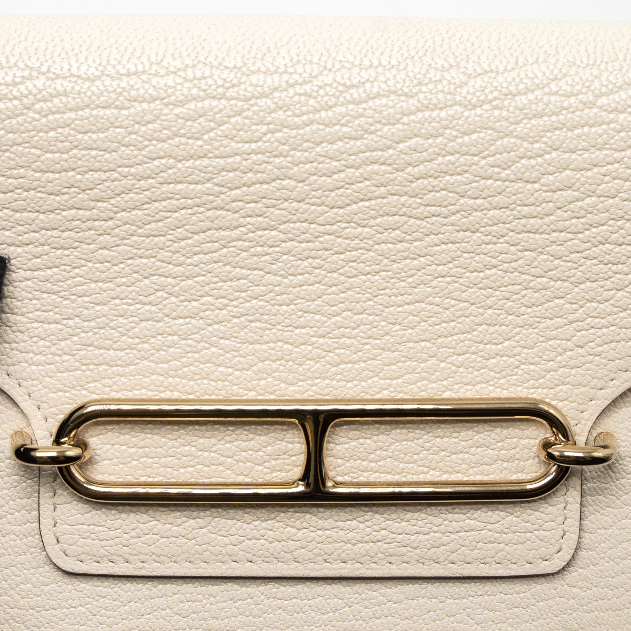HERMES ROULIS SLIM CHEVRE MYSORE NATA LGHW