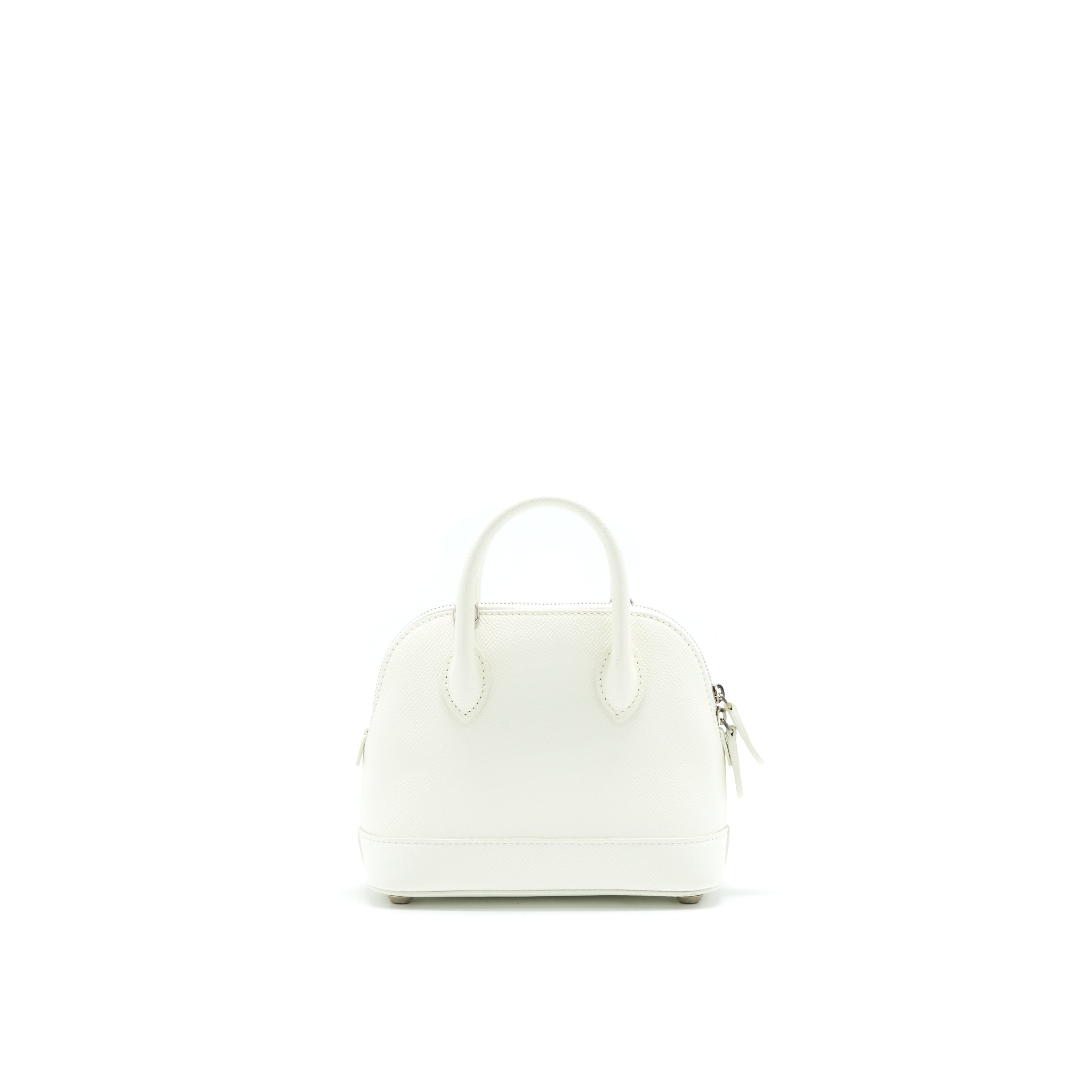 BALENCIAGA VILLE TOP HANDLE TOP HANDLE TOTE XXS WHITE