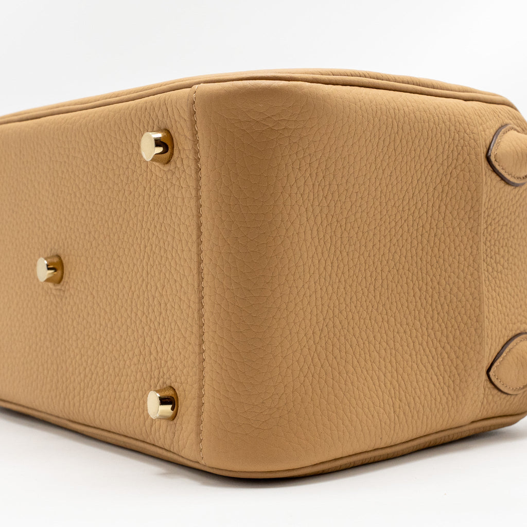 HERMES LINDY 26 CLEMENCE BISCUIT GHW