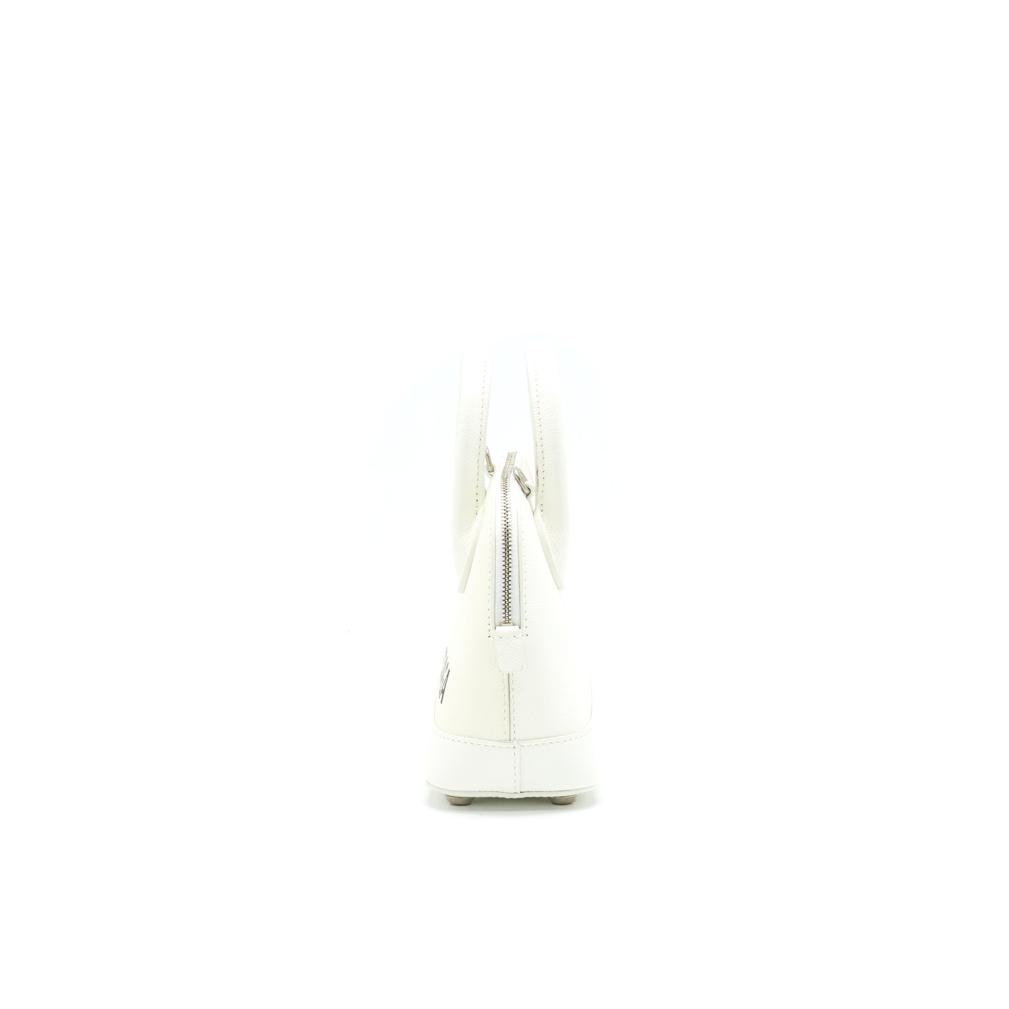 BALENCIAGA VILLE TOP HANDLE TOP HANDLE TOTE XXS WHITE
