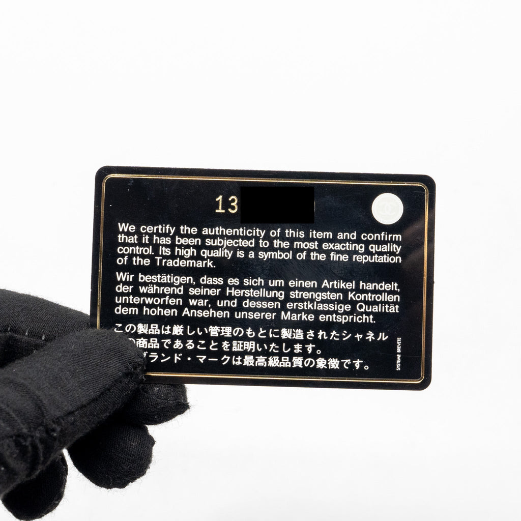CHANEL MEDIUM CLASSIC DOUBLE FLAP BAG CAVIAR BLACK SHW