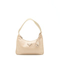 PRADA RE-NYLON RE-EDITION 2000 MINI BAG BEIGE SHW