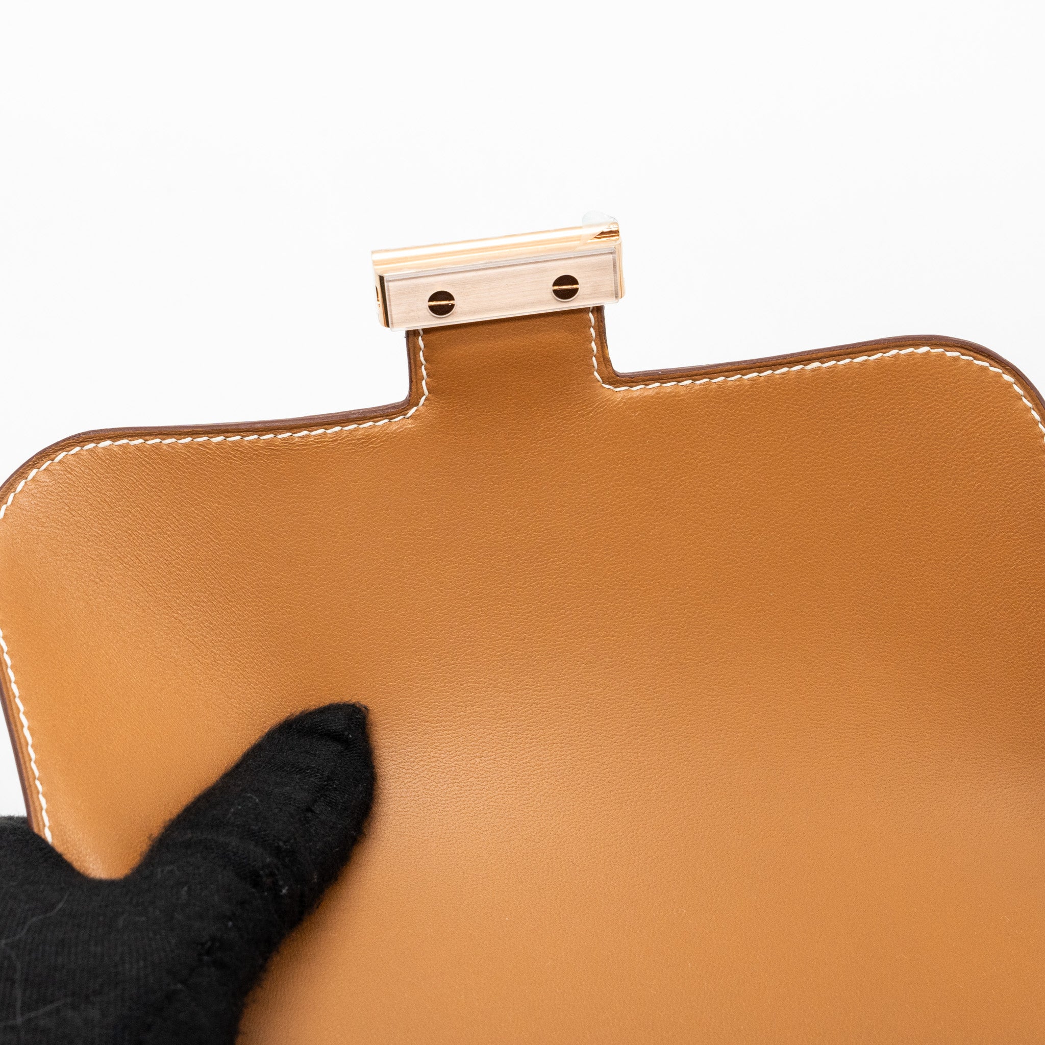 HERMES MINI CONSTANCE EPSOM GOLD RGHW