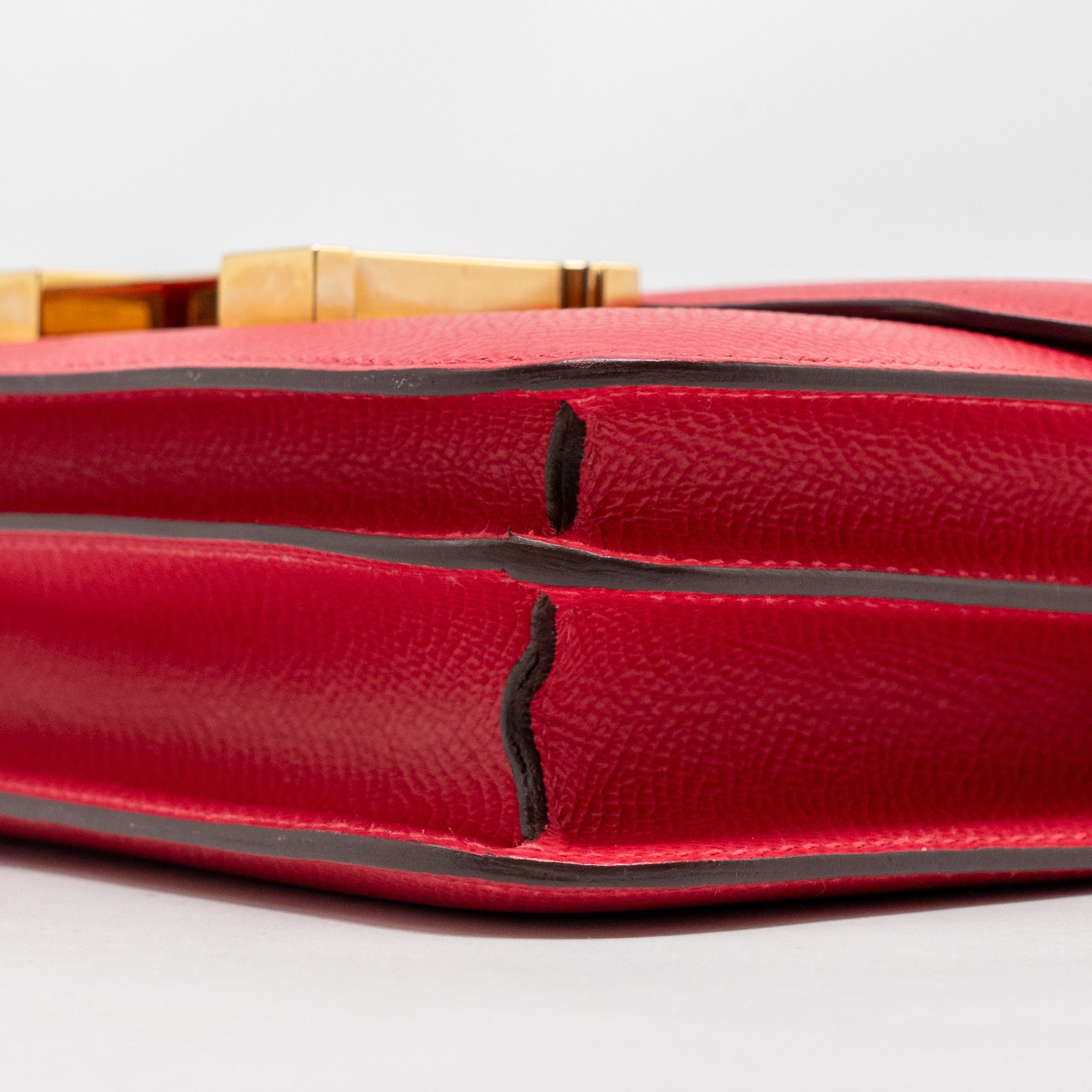 HERMES MINI CONSTANCE EPSOM ROSE EXTREME GHW