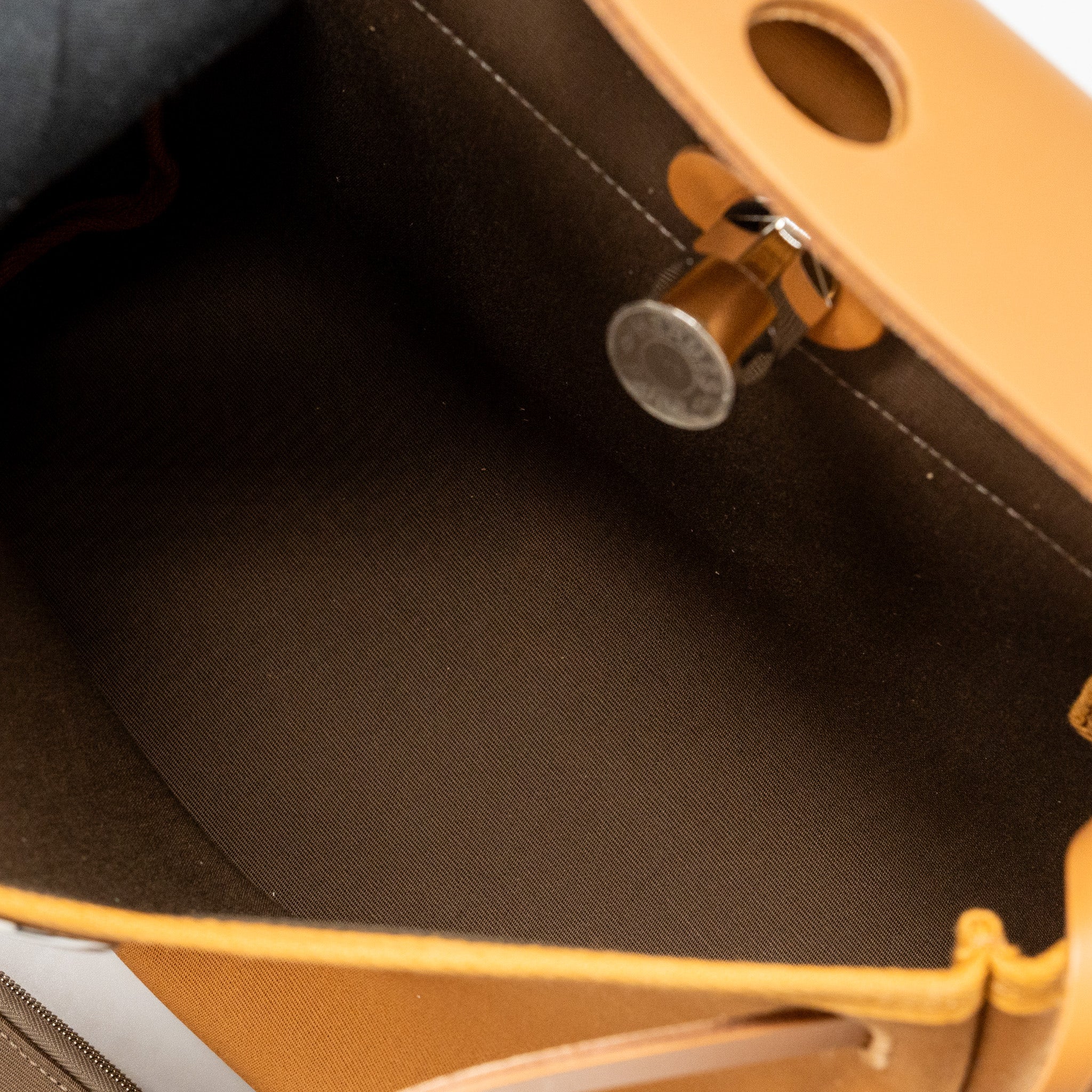 HERMES HERBAG 31 ZIP BAG CANVAS/VACHE HUNTER NATURAL SHW