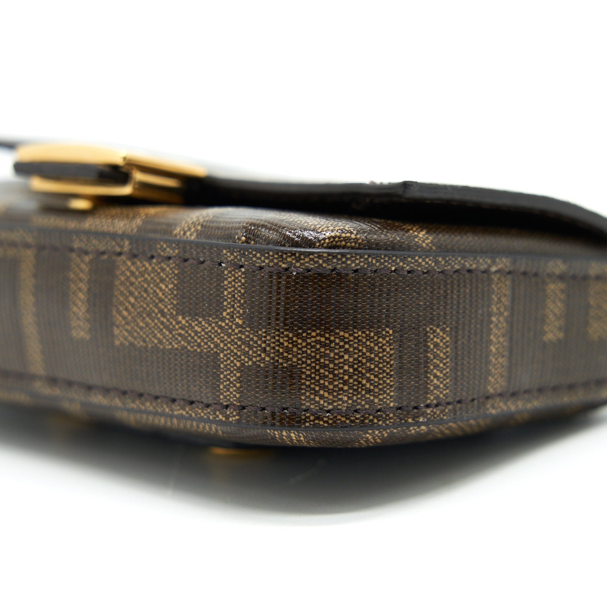 FENDI MINI CROSSBODY POUCHE WITH CHAIN