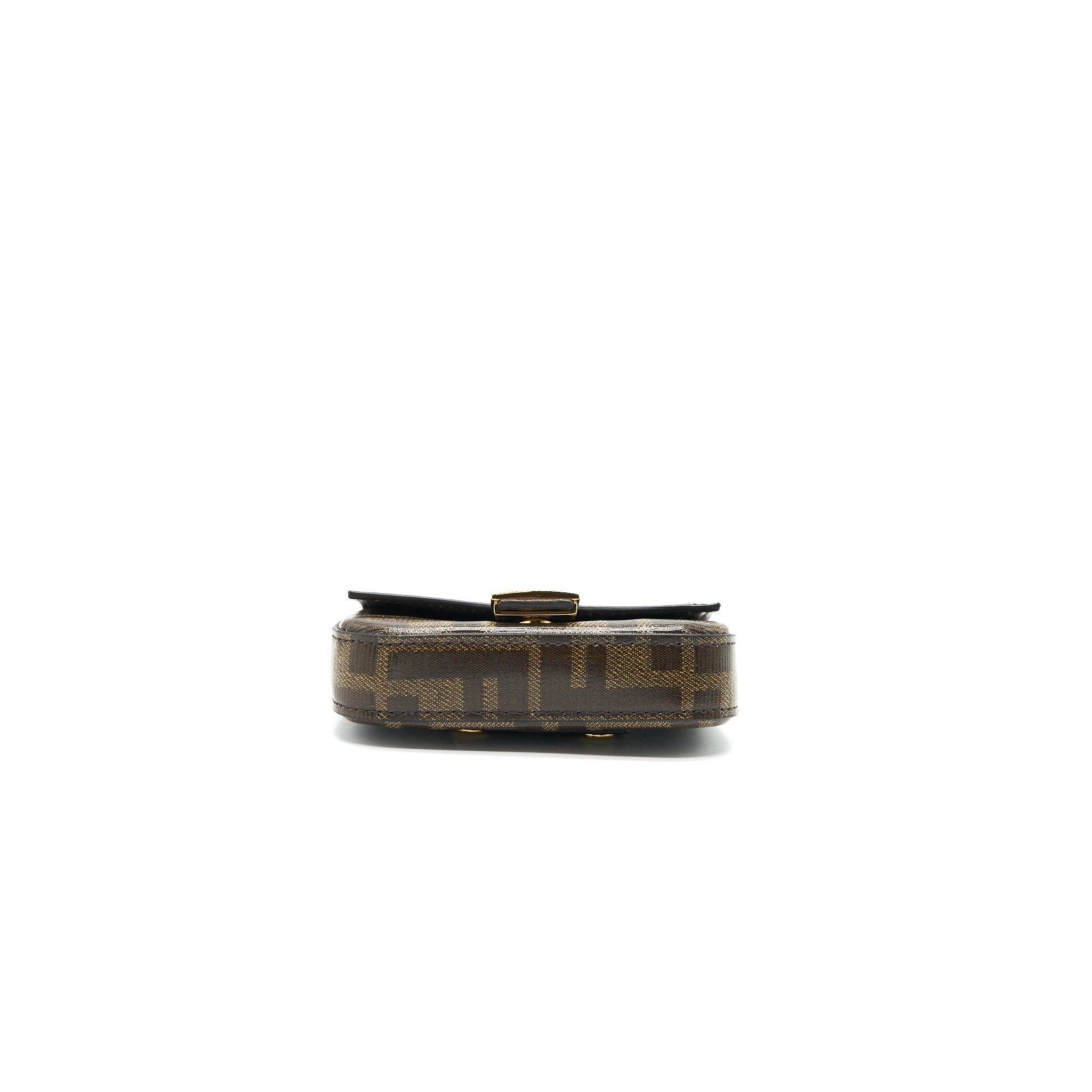 FENDI MINI CROSSBODY POUCHE WITH CHAIN