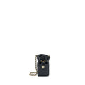 CHANEL MINI VANITY POUCH WITH CHAIN LAMBSKIN BLACK GHW