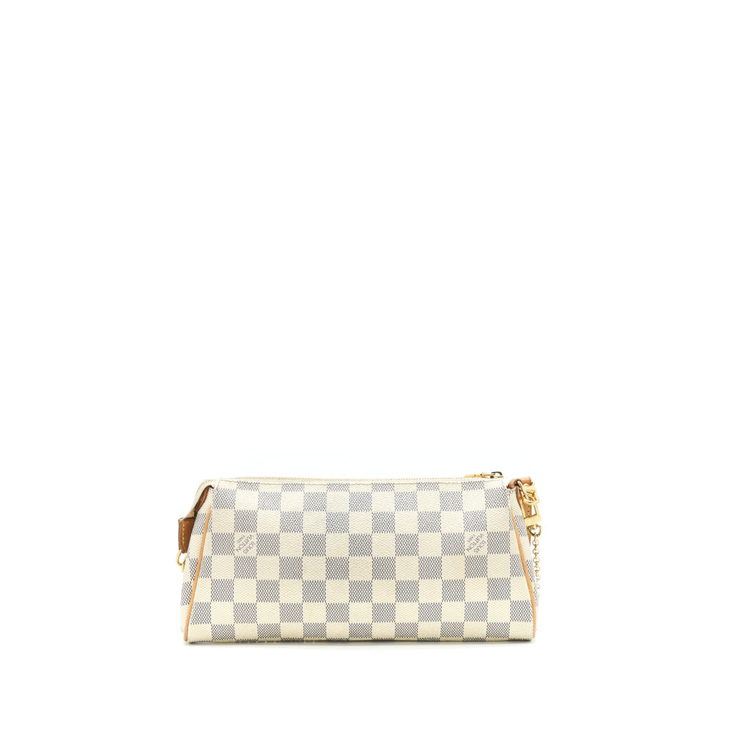 LOUIS VUITTON EVA CROSSBODY BAG IN DAMIER AZUR