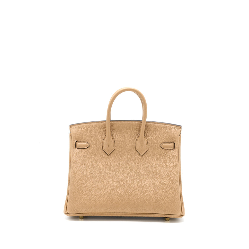 HERMES BIRKIN 25 TOGO 0M CHAI GHW