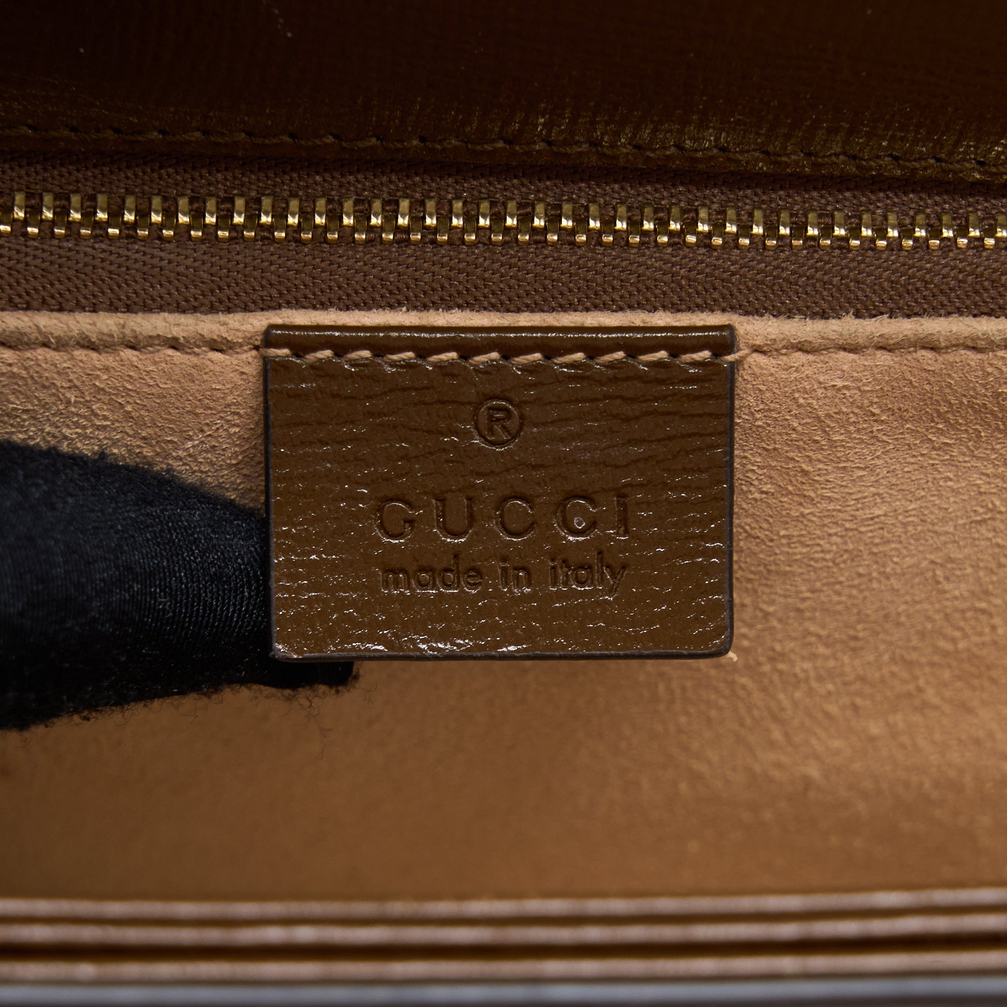 GUCCI HORSEBIT 1955 BAG GG SUPREME CANVAS GHW