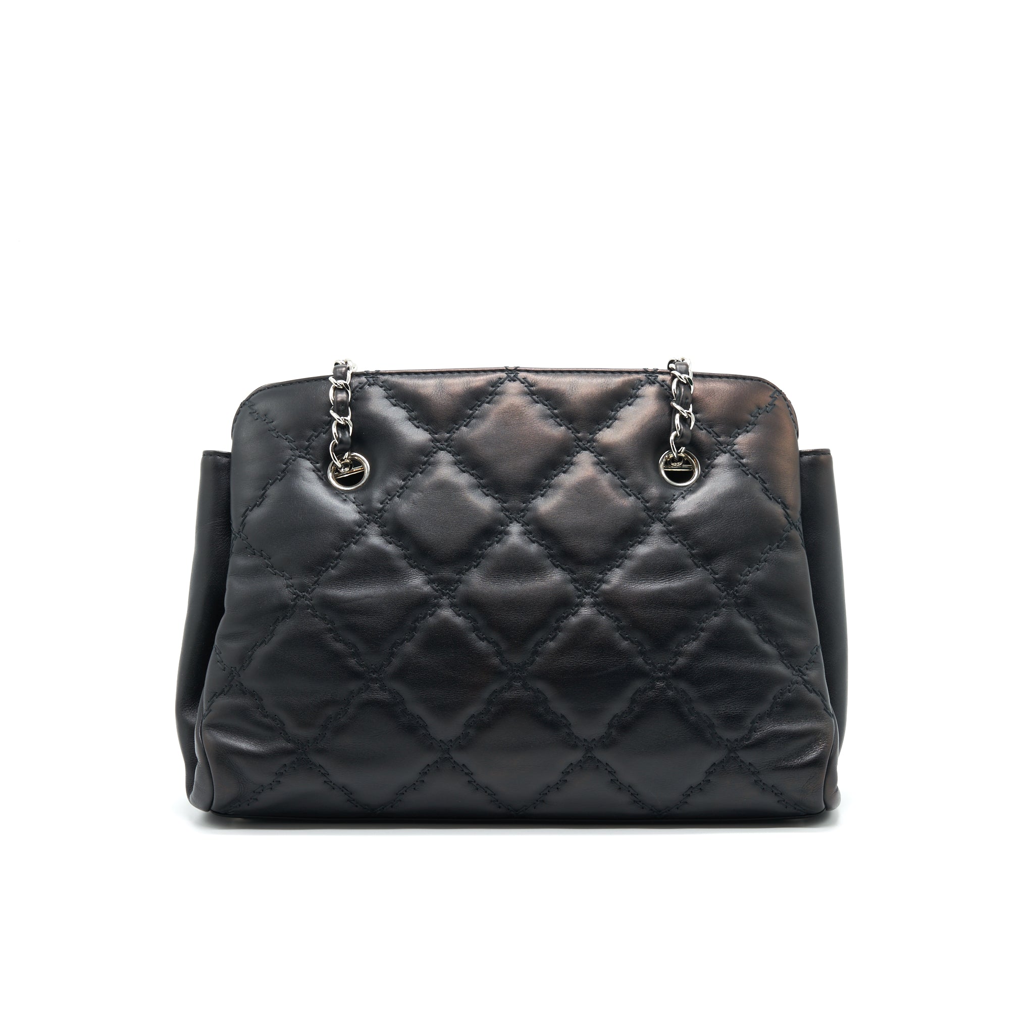 CHANEL QUILTED TOTE BAG SERIAL 17