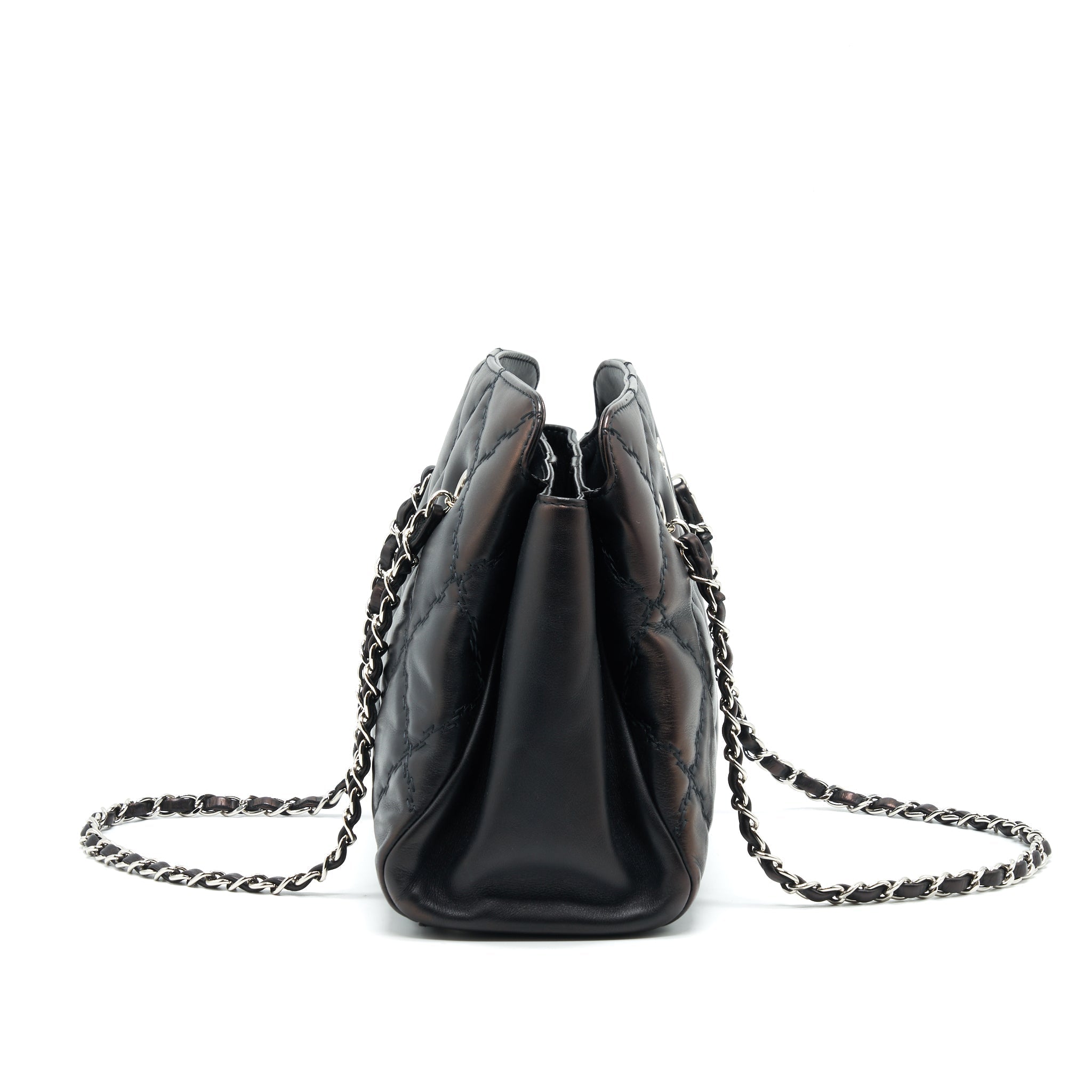 CHANEL QUILTED TOTE BAG SERIAL 17