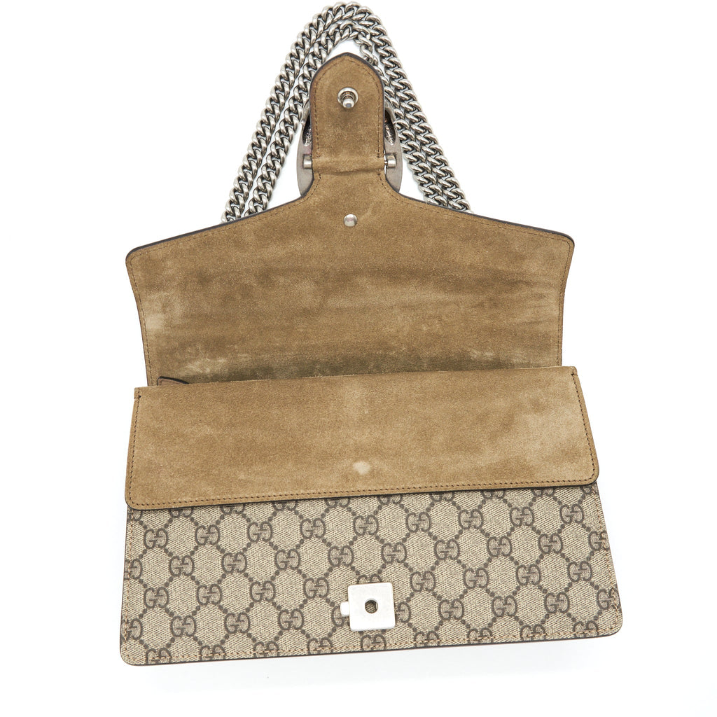 GUCCI DIONYSUS GG SHOULDER BAG GG SUPREME / BEIGE SHW