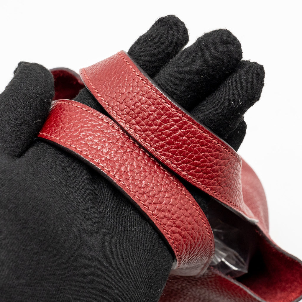 HERMES PICOTIN 18 LOCK BAG CLEMENCE K1 ROUGE GRENAT SHW