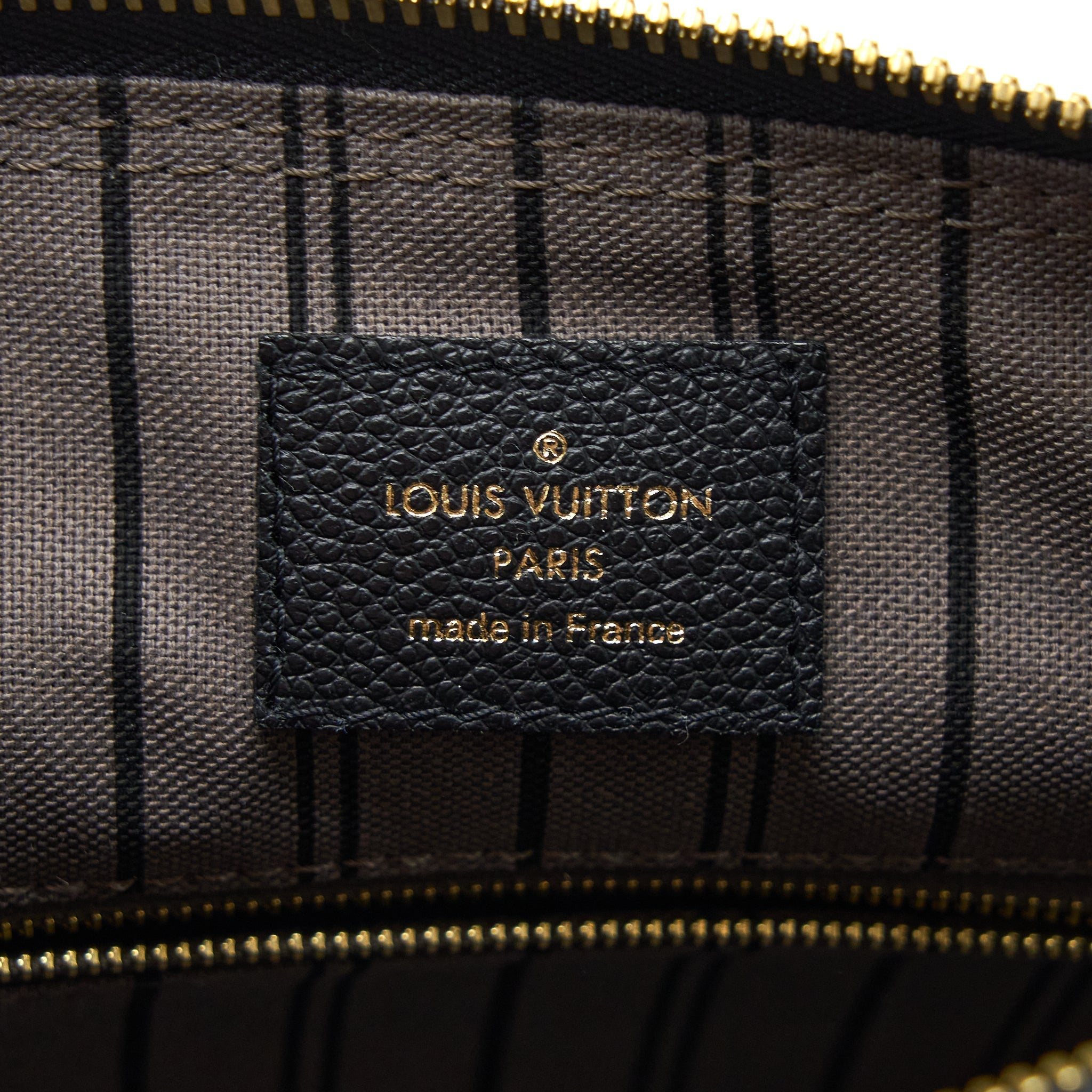 LOUIS VUITTON SPEEDY 25 BANDOULIERE MONOGRAM EMPREINTE BLACK GHW