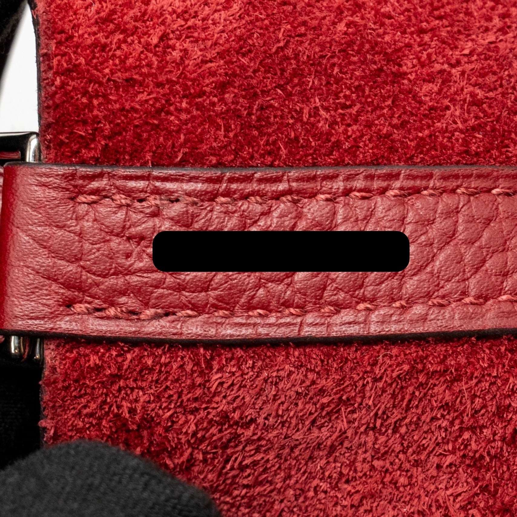 HERMES PICOTIN 18 LOCK BAG CLEMENCE K1 ROUGE GRENAT SHW