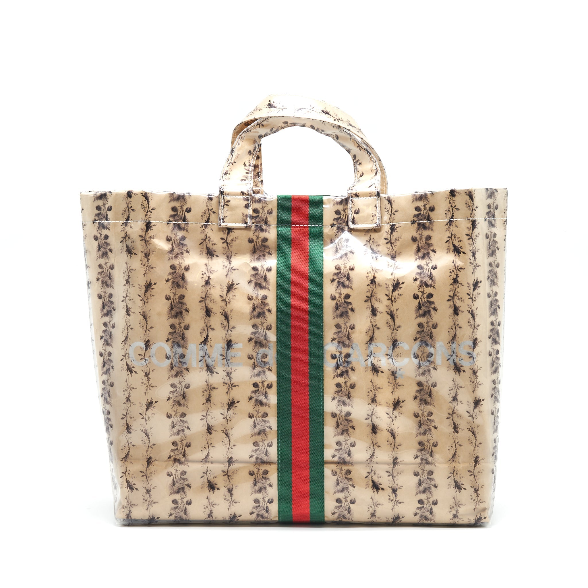 GUCCI × COMME DES GARCONS LIMITED EDITION TOTE BAG