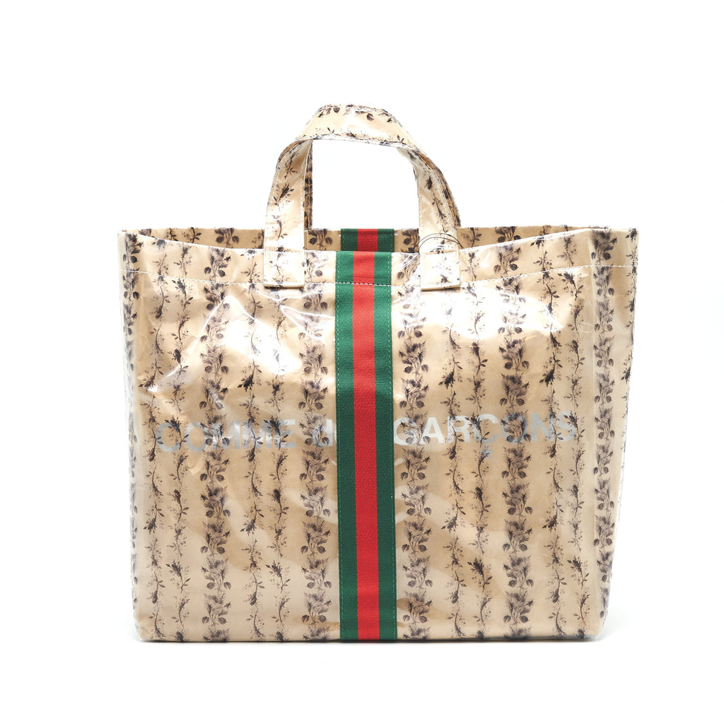 GUCCI × COMME DES GARCONS LIMITED EDITION TOTE BAG