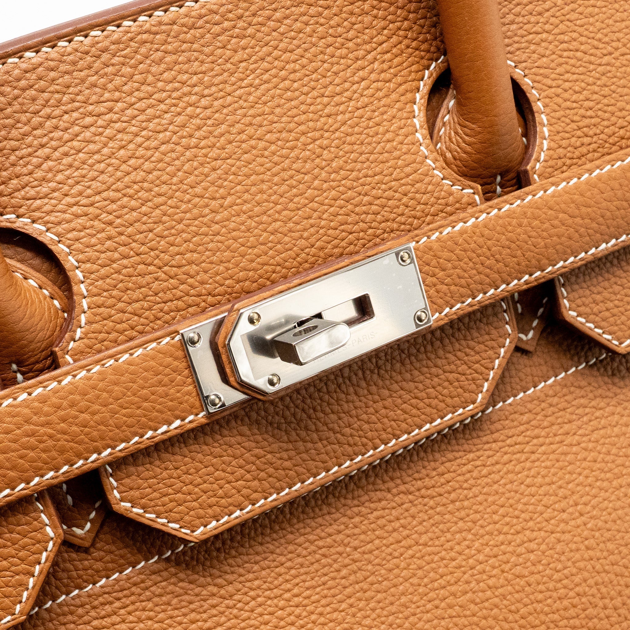 HERMES HAC BIRKIN 40 TOGO GOLD SHW