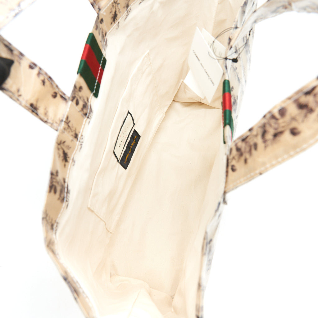 GUCCI × COMME DES GARCONS LIMITED EDITION TOTE BAG