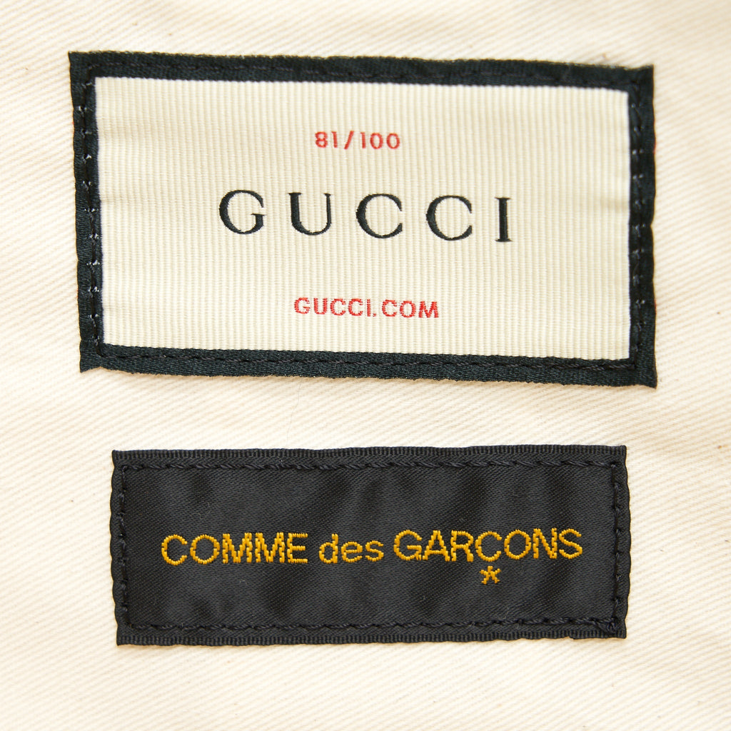 GUCCI × COMME DES GARCONS LIMITED EDITION TOTE BAG