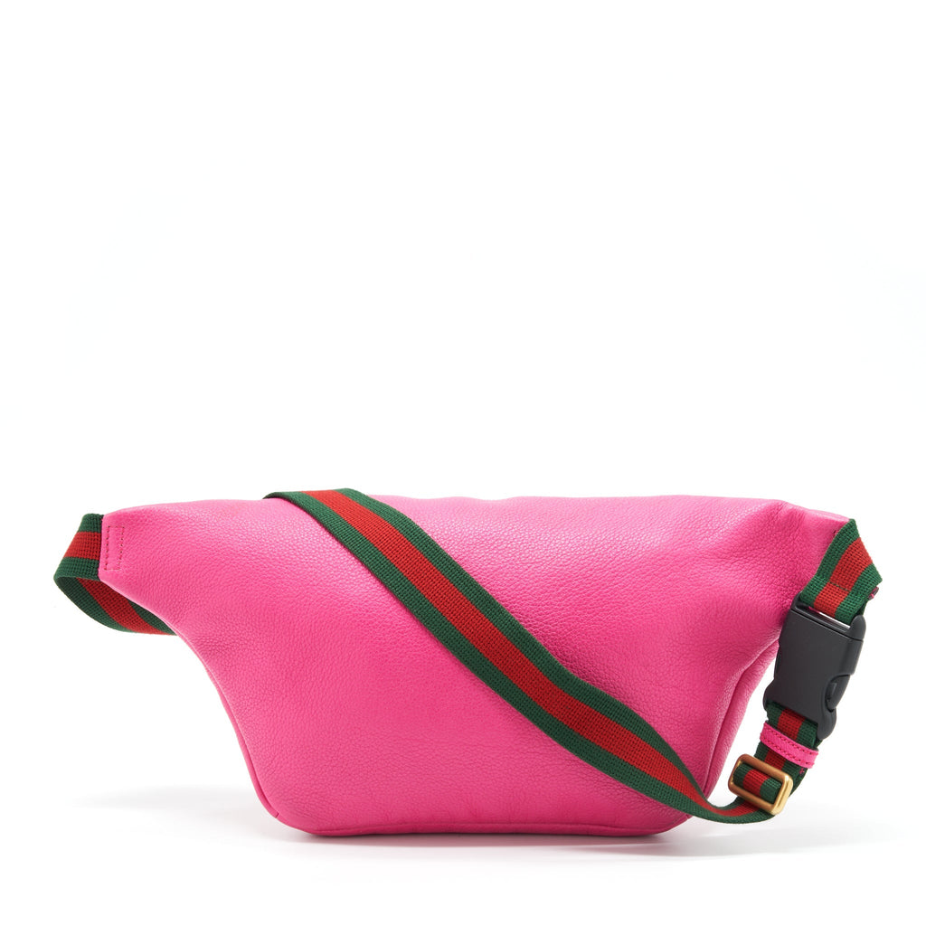 GUCCI BELT BAG CALFSKIN HOT PINK GHW