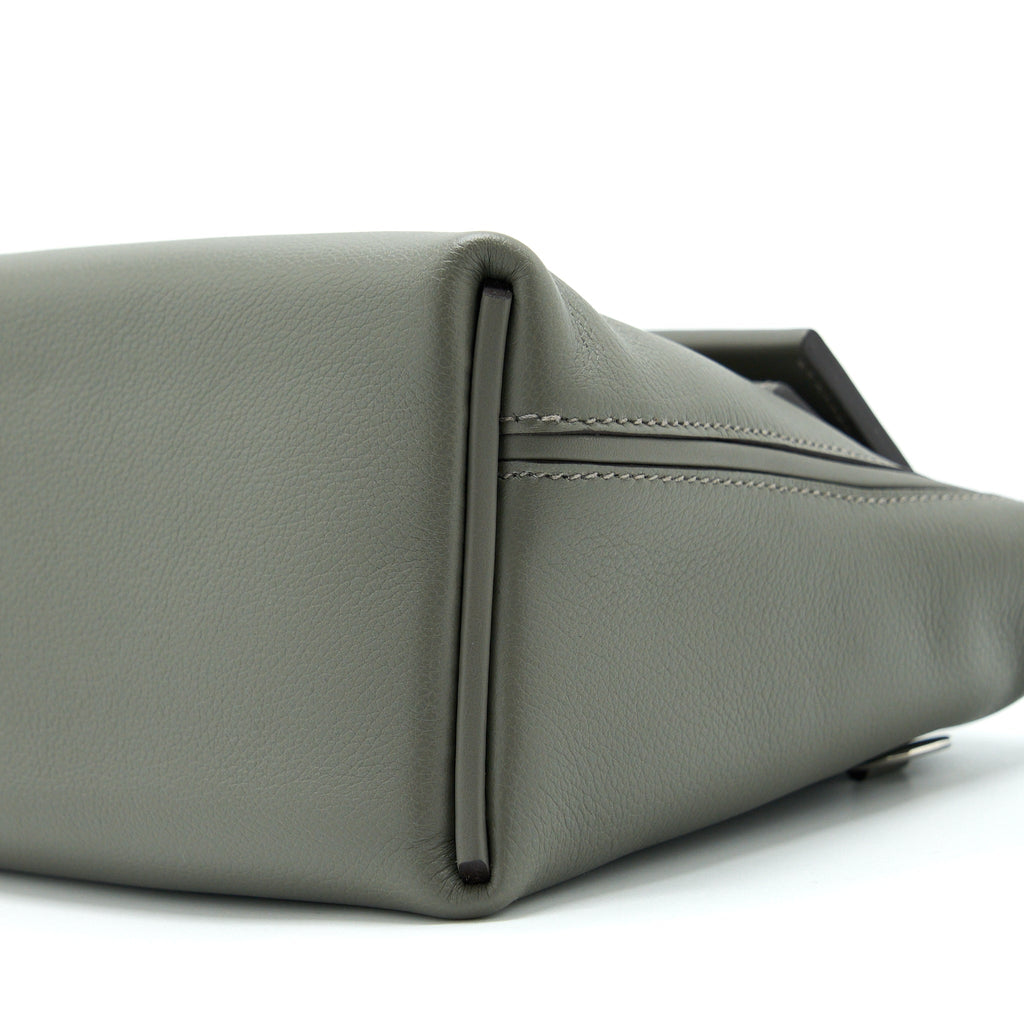 HERMES MINI 24/24 2424 - 21 EVERCOLOR / SWIFT GRIS MEYER SHW