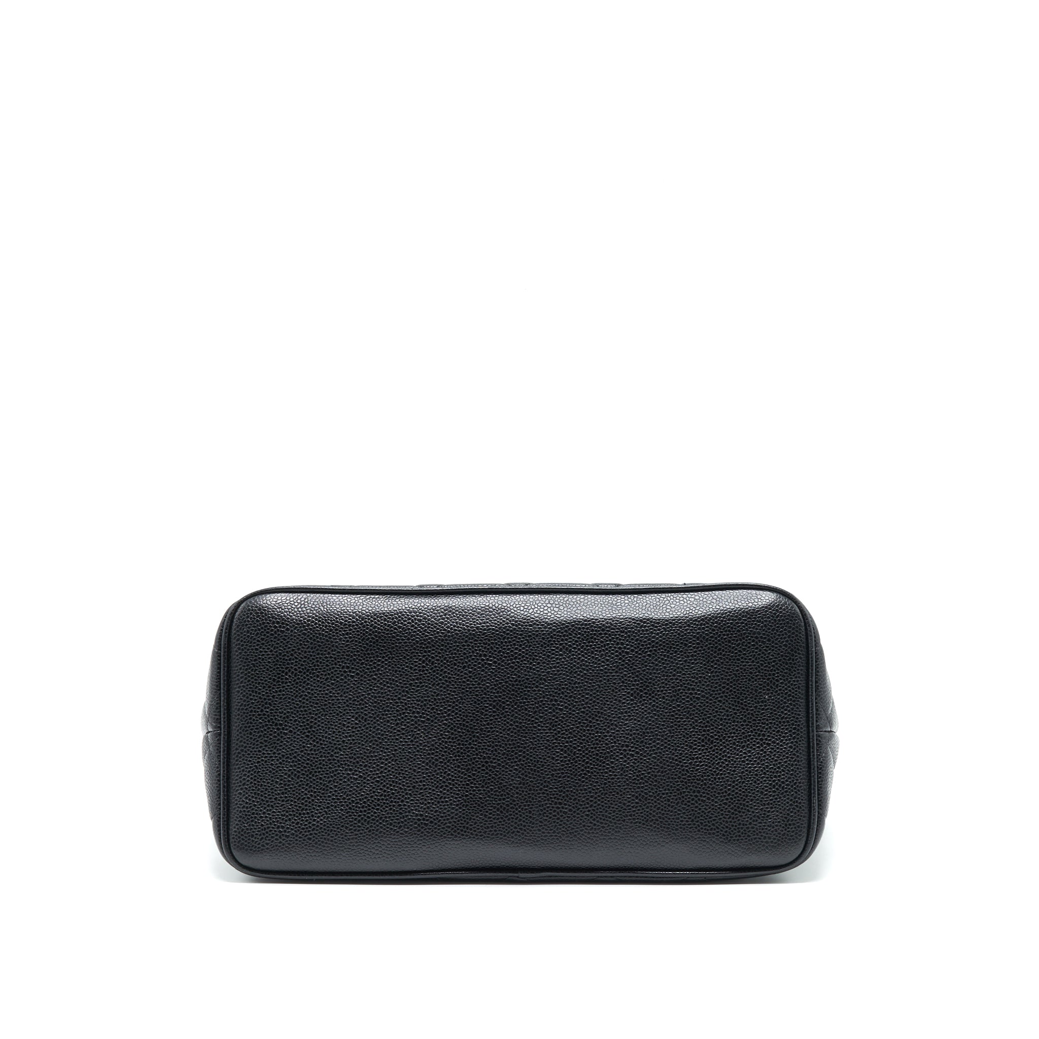 CHANEL VINTAG MEDALLION TOTE BAG CAVIAR BLACK SHW