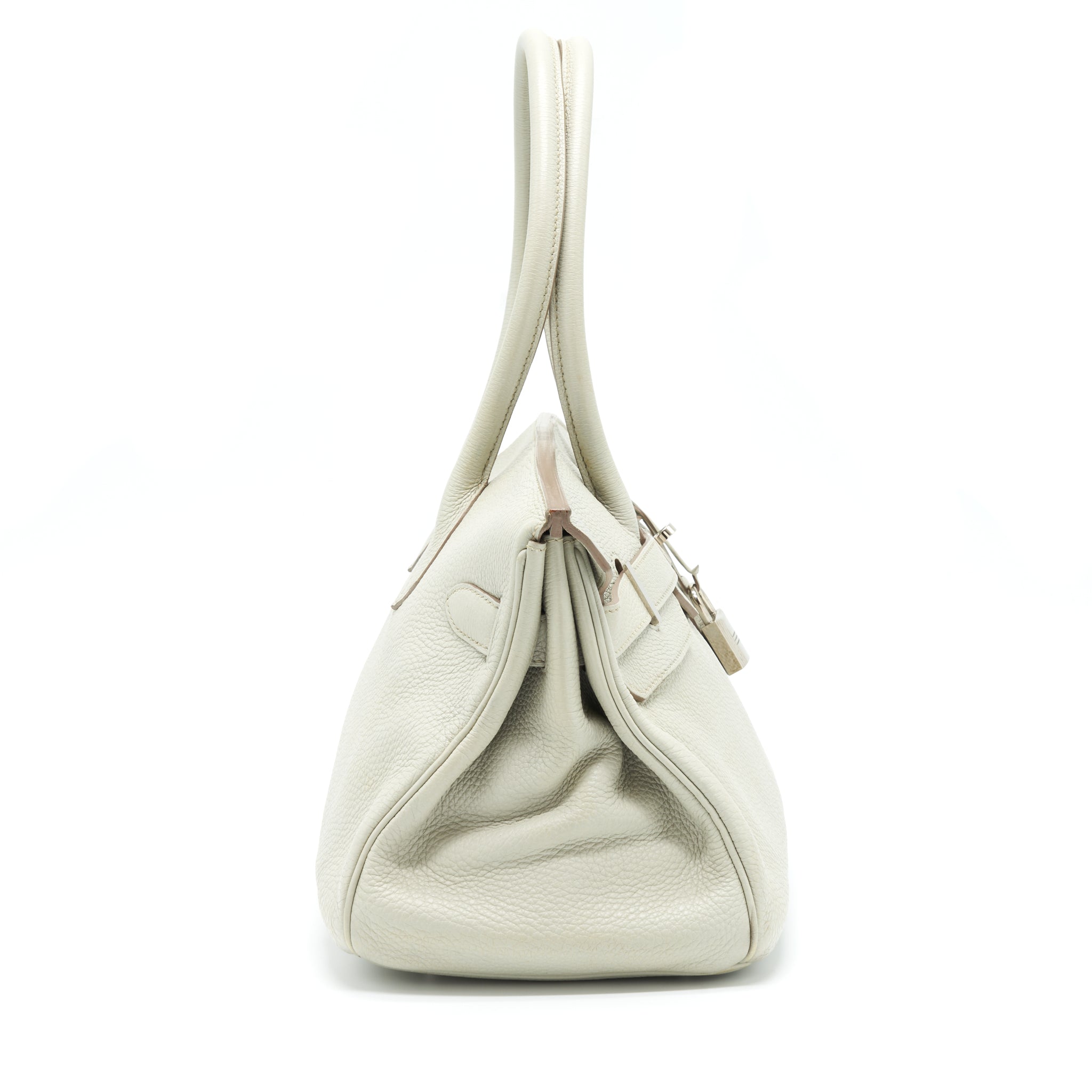 HERMES BIRKIN SHOULDER BAG TOGO GRIS PEARL SHW